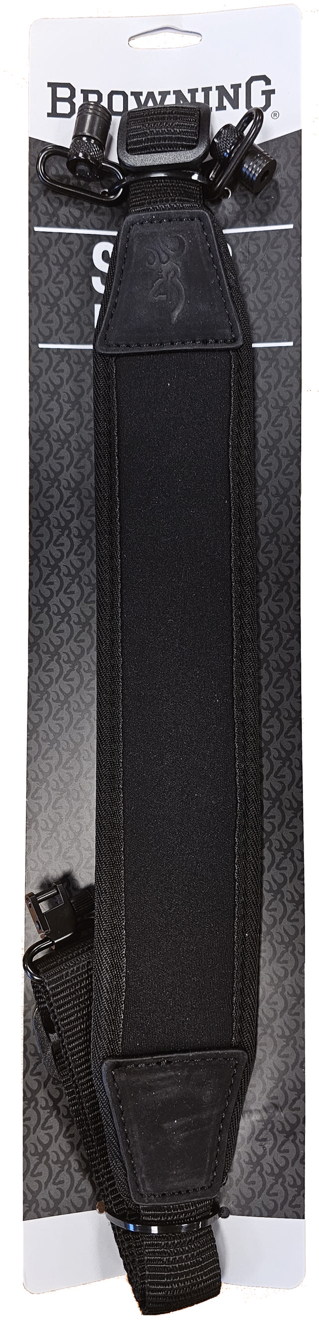 Riflereim Neoprene, m/Push-Button og vanl.reimfest