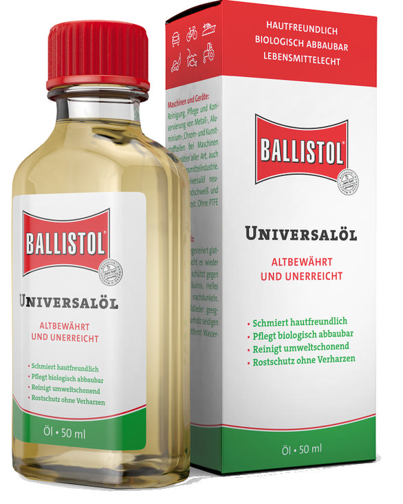 Ballistol Universal-olje 50ml (1/12)